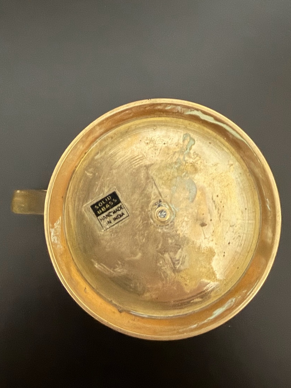 Vintage Brass Pitcher - Picture 7 of 10